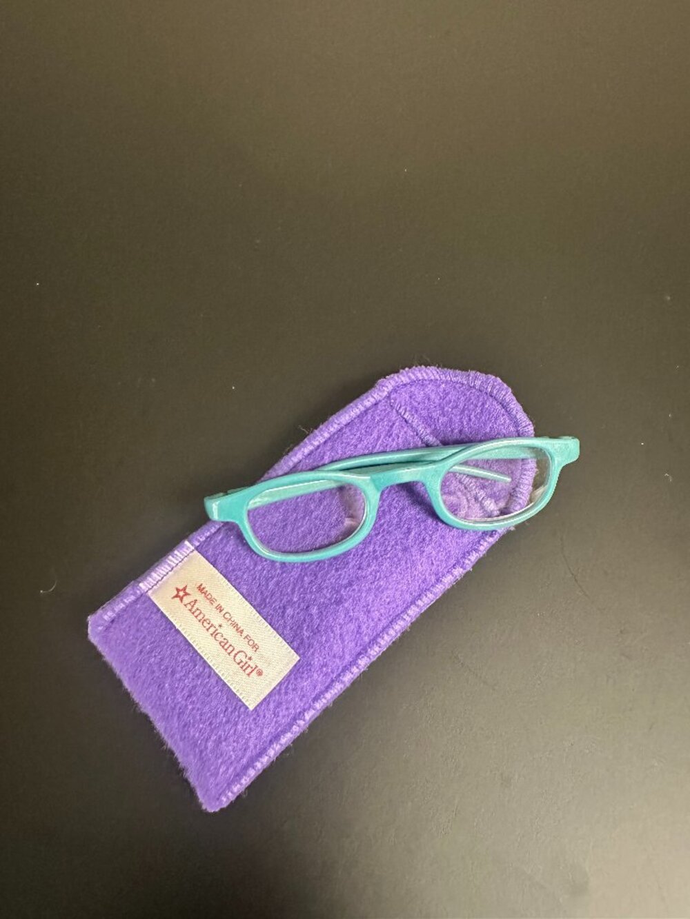 ✨ American Girl Doll Glasses & Case ✨